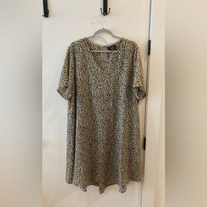 Asos curve animal print dress, 16